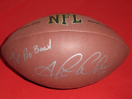 Shane Lechler Autographed NFL Wilson Composite Football with 