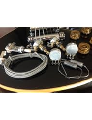 Musical Instruments: "The Best" Long Shaft Wiring Kit for Gibson Les Paul? - CTS Vintage Taper Volume & Custom Spec. 525KXL Tone Pots, New Old Stock Sprague Vitamin Q Caps - The Art Of Tone