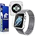 ArmorSuit White Carbon Fiber Skin Back Protector Film + HD Clear Screen Protector for Apple Watch 42mm (Series 1) - HD Clear