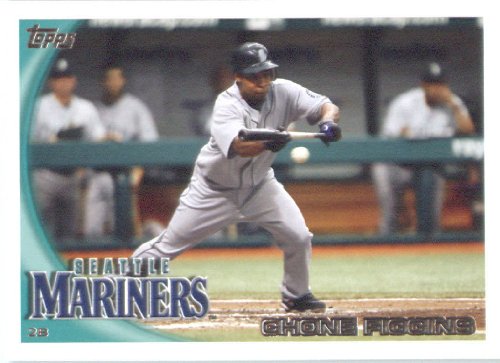 2010 Topps Update Baseball Card #US-105 Chone Figgins - Seattle Mariners / MLB Trading Card in Screwdown Case