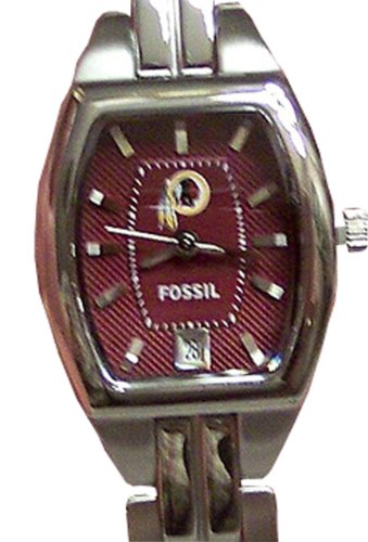 Fossil Women's NFL1201 NFL Washington Redskins Round Dial Watch