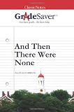 GradeSaver(TM) ClassicNotes: And Then There Were None