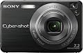 Sony Cybershot DSCW120/B 7.2MP Digital Camera with 4x Optical Zoom with Super Steady Shot (Black)