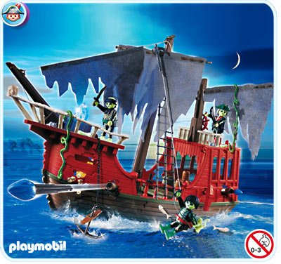 Playmobil > Ghost Pirate Ship Set