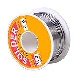 63/37 0.8mm スズ鉛 ロジンコア はんだフラックス はんだ付け 溶接 鉄ワイヤーリール