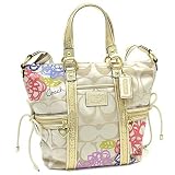 (コーチ)COACH バッグ アウトレット COACH F20762 B4MC ポピー POPPY デイジーシグネチャーフローラルアップリケ トートバッグ マルチカラー[並行輸入品]