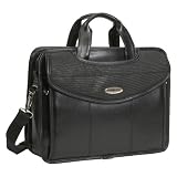Mobile Edge Premium Leather V-Load Briefcase