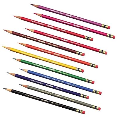 Prismacolor Col-Erase Erasable Colored Pencils, 24-Color Pencil Set