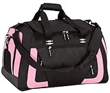 IMAGE OF Colorblock Extra Large Duffel Bag, Color: Brt Pink/Black, Size: One Size
