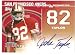 2008 Topps Dynasties Autographs #DYNA-JT John Taylor - San Francisco 49ers (Autographed Card)(Football Cards)