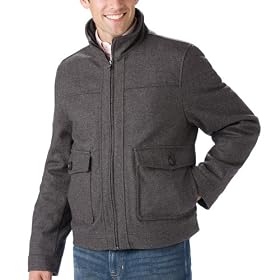 Merona&reg; Wool Zip Jacket - Gray by Merona