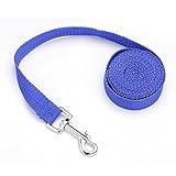 TinFmoon Dog Puppy Pet Training Obedience Lead Leash Rope 10-feet Blue