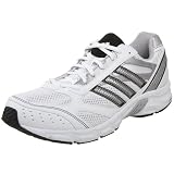 adidas Men's Duramo 2 Running Shoe,White/Black/Silver,7 M