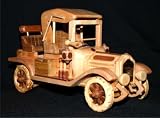 Handcrafted Wooden Toy Car Classic Vintage Model CMC_ROLLSROYCE1904