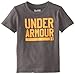 Under Armour Baby-Boys Infant UA Branded Solid Tee Gray