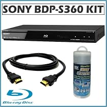 Sony BDP-S360 1080p Blu-ray Disc Player + Accessory Kit