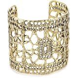 Lucky Brand So Cal Gold-Tone Openwork Lace Cuf
