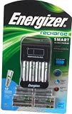 Energizer CHP4W8-2 Recharge Smart AA/AAA Charger with 8 AA and 4 AAA NiMH Batteries
