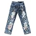 Thrill Jeans Premium Boy's Denim Slim Straight Jeans