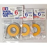 TAMIYA 6mm Masking Tape with 2pcs Refill