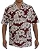 Men's Classic Hibiscus Hawaiian Aloha Shirt