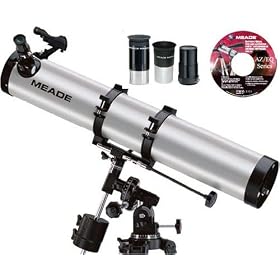 Meade Equatorial Reflector Telescope - 114EQ-AR by Meade