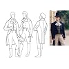 1795-1820 Men's Tailcoat Pattern