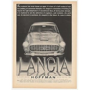 1959 Hoffman Lancia Motorcar Print Ad