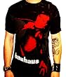 Mosquitohead Mens 'BAUHAUS' Full Front Print T-Shirt- Black Mosquitohead Mens 'BAUHAUS' Full Front Print T-Shirt- Black