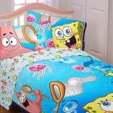 Spongebob Jelly Hunt Twin Sheet Set