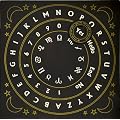 Alterras - Mango-Holz-Witchboard: Witchboard - Astrologie- schwarz (LxBxT: 55cmx55cmx4mm)