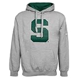 Michigan State Spartans Colosseum Athletic Grey Auto Fleece Hoodie