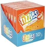 Orange Fizzies Candy Drink Tablets Six Pack