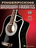 Fingerpicking Broadway Favorites 15 Songs For Solo Guitar Standard Notation & Tab (Book & CD)