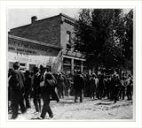 Historic Print (S): Land rush, Pocatello, Idaho