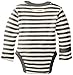 L'ovedbaby Unisex-Baby Newborn Organic G'loved-Sleeve Bodysuit, Gray/Beige, 0/3 Months