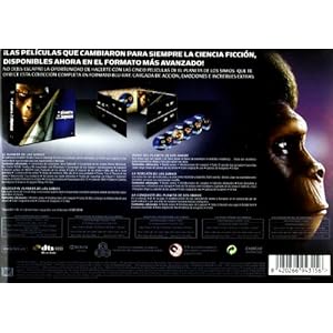 Pack El Planeta De Los Simios - Edición Coleccionista [Blu-ray 3D] [Import espagnol]