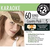 ASK-6019 Country Karaoke 60 Song Pack Vol. 5; Toby Keith, Faith Hill & Josh Turner
