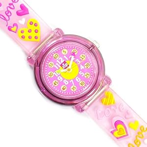  【 ベビーウォッチ / babywatch 】 ◆ ZIP&ZAP / ラブ love ピンク [正規輸入品］（ 子供用 腕時計 フランス 学習時計 Baby Watch Paris ）