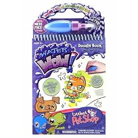 Water Wow! Littlest Pet Shop Doodle Book by Hasbro (Toy)