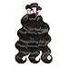 Colorful Queen Brazilian Virgin Hair Body Wave Remy Human Hair 3 Bundles Weave 100% Unprocessed Hair Extensions Natural Color 16 16 16 inch