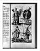 Historic Print (L): [Four Native American Indians of New France (Canada): two men at top in war attire, with
