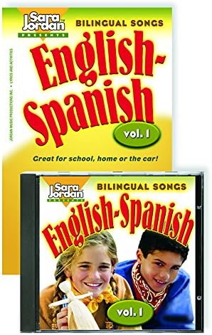 SARA JORDAN PUBLISHING BILINGUAL SONGS ENGLISH-SPANISH (Set of 6)