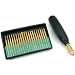 21 Titanium Diamond Coated Burs Bead Reamers Handle