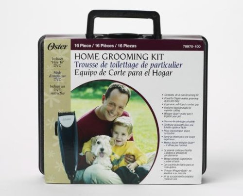 Oster 16 Piece Deluxe Pet Groomer Clipper Kit