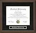 Faulkner University Diploma Frame