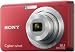 Sony Cyber-shot DSCW180 Digital Camera - Red (10 MP 3x Optical Zoom) 2.7 inch LCD