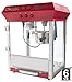 Deluxe 6oz Red Popcorn Maker Machine by Paramount - New Full Size 6 oz Popper