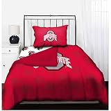 NCAA Ohio State Buckeyes Licensed Full Bed Set