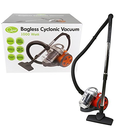 Deals For Quest MultiSurface Bagless Cylinder Cyclone Vacuum Cleaner